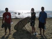 Alex, Joylani, and Matt on Turkish Beach