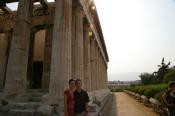 Us at the Ancient Athenian Agora