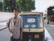 Joylani's favorite rickshaw-wallah from our first India trip