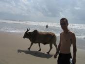 Matt and Friend, Arambol Beach