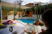 Relaxing at a San Bartolo guesthouse